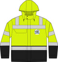 ANSI 107 Class 3 Waterproof Ripstop 3-In-1 Parka – Crab Island Radio