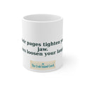 Their Pages Tighten Your Jaw Mug – The Crab Island Catch 11oz