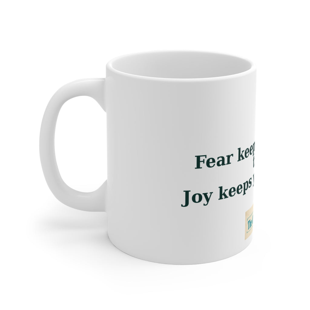 Fear Keeps You Reading Them Mug – The Crab Island Catch 11oz