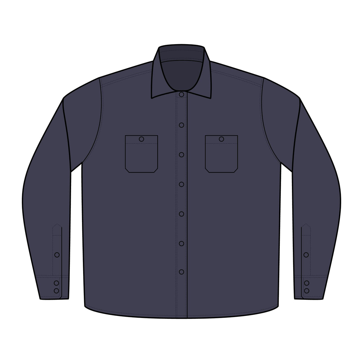 Women's Slub Chambray Shirt – Crab Island Radio
