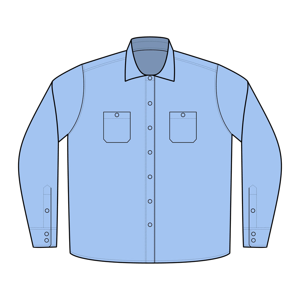Women's Slub Chambray Shirt – Crab Island Radio