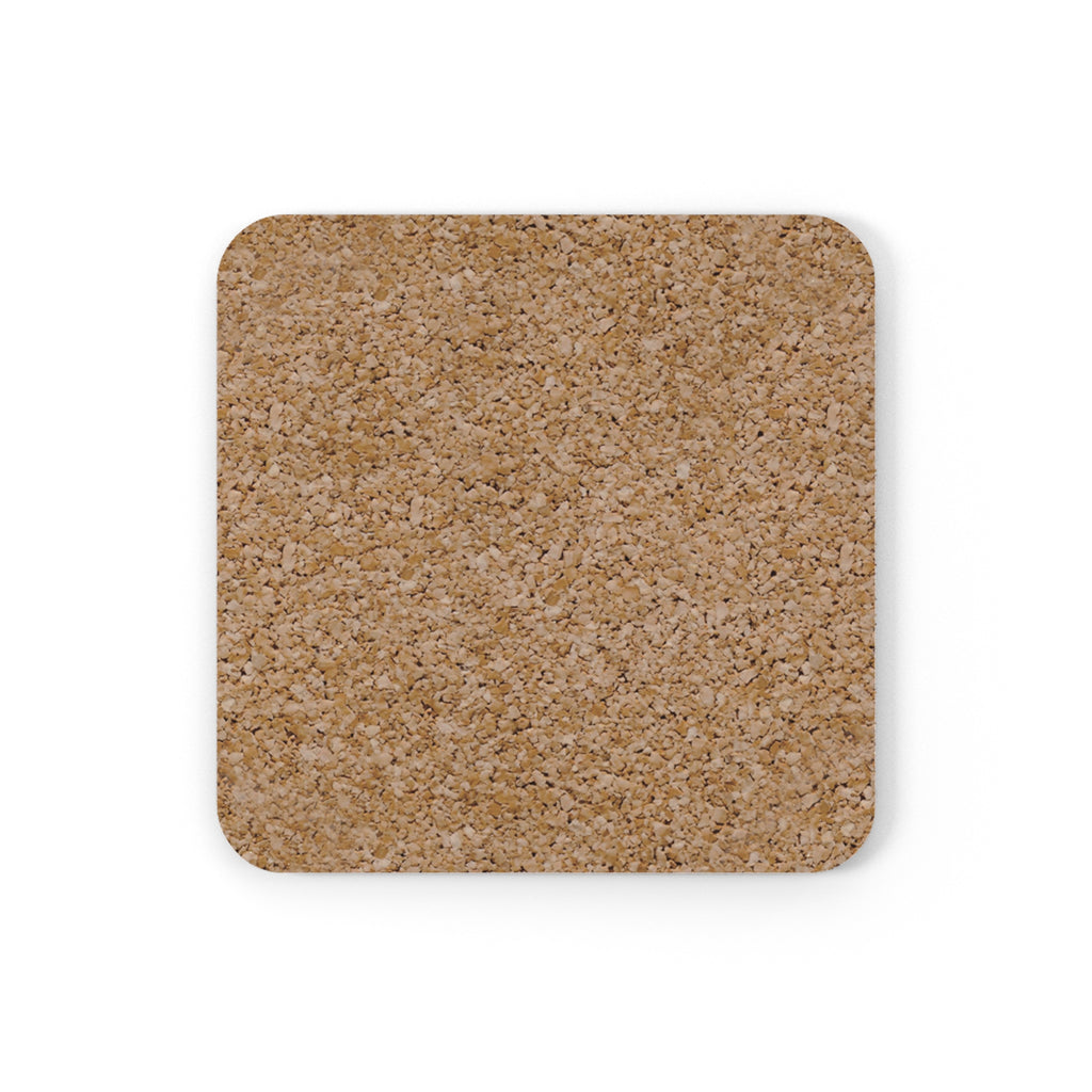 Cork Back Coaster – Crab Island Radio
