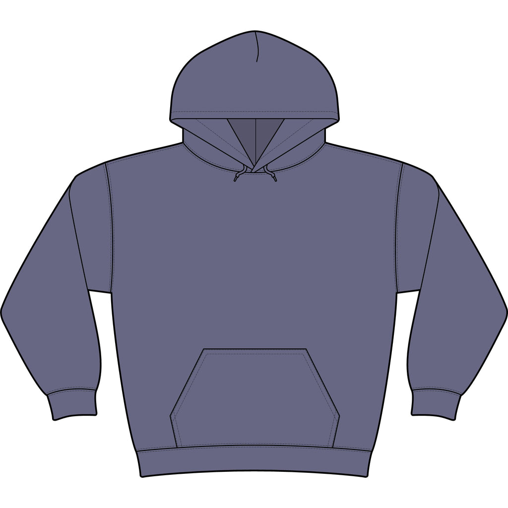PosiCharge Tri-Blend Wicking Fleece Hooded Pullover – Pirate Crab