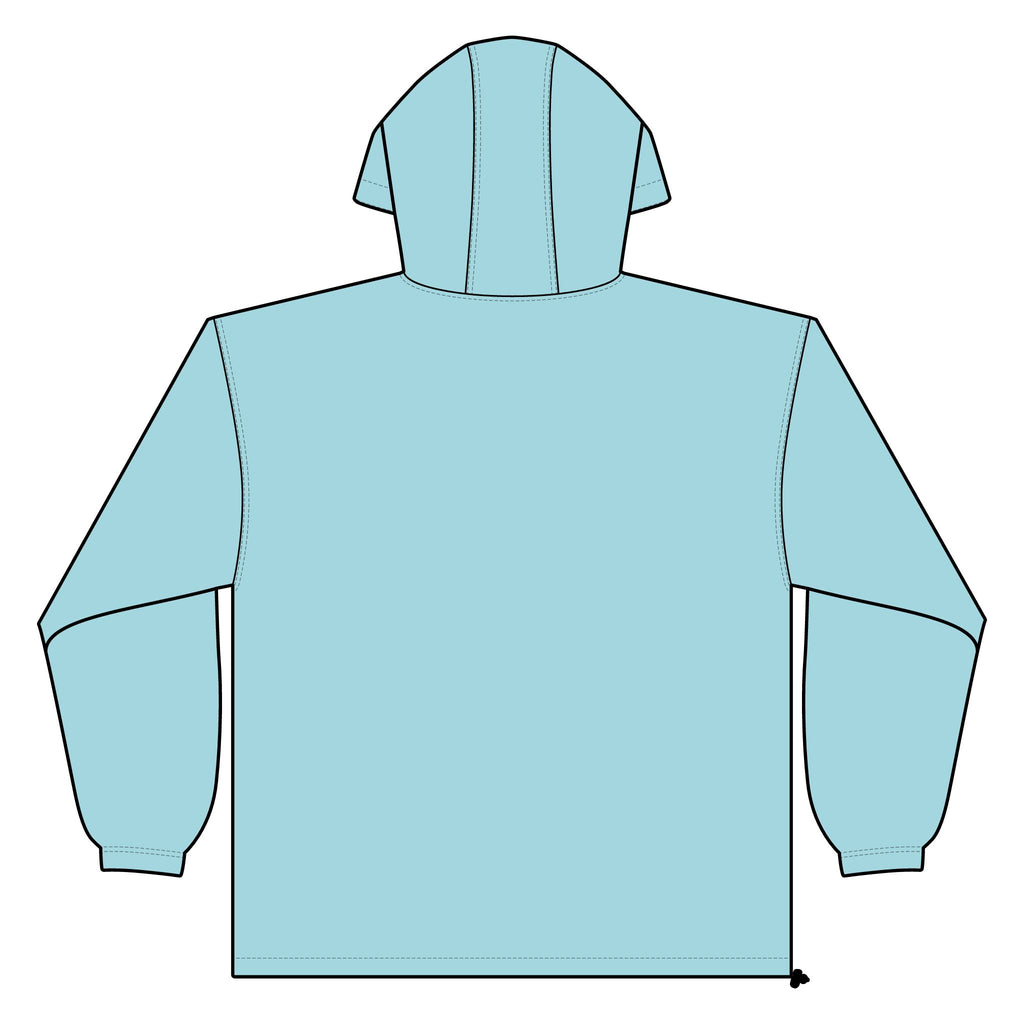 Unisex Lightweight Quarter-Zip Windbreaker Pullover Jacket – Crab Island Radio