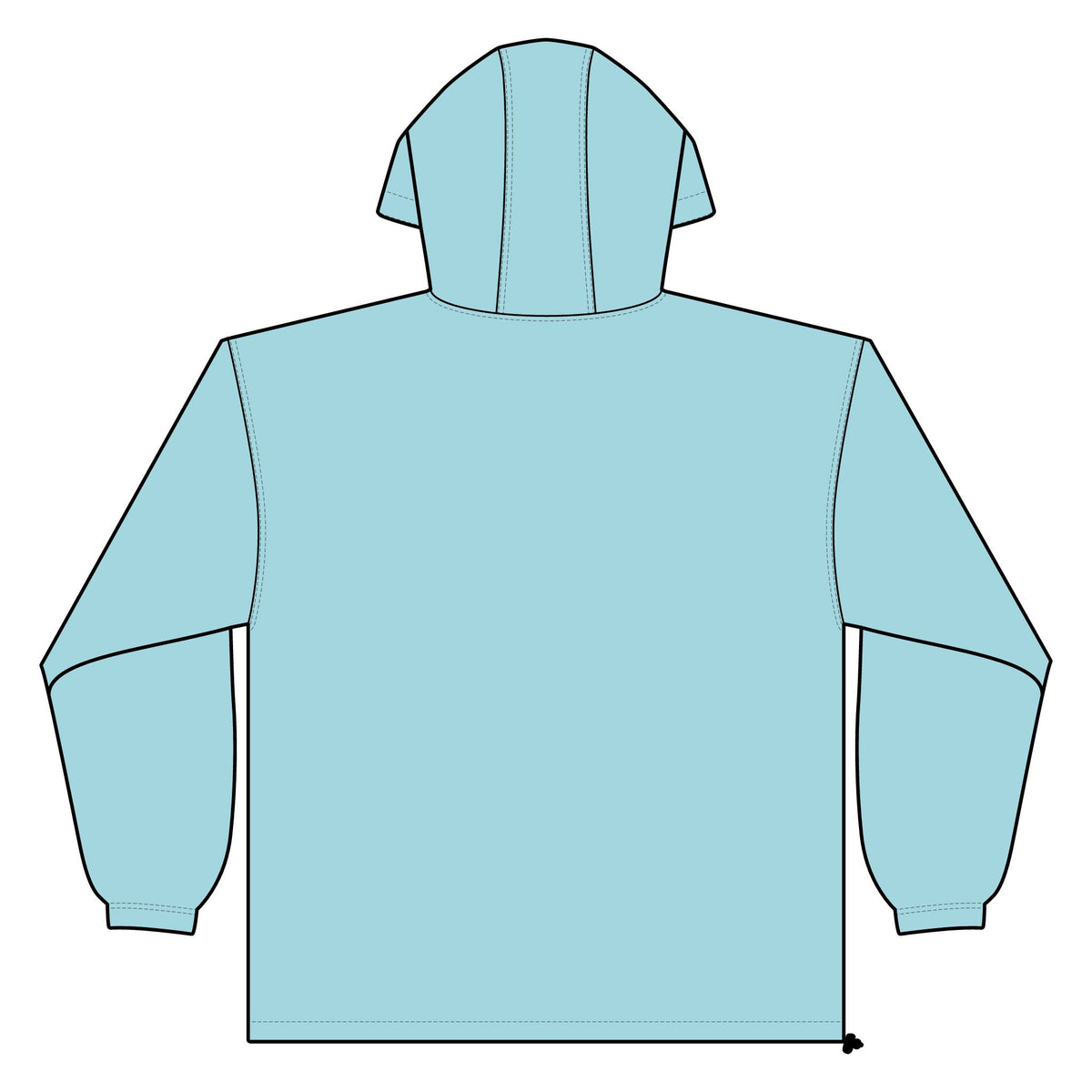 Unisex Lightweight Quarter-Zip Windbreaker Pullover Jacket – Crab Island Radio