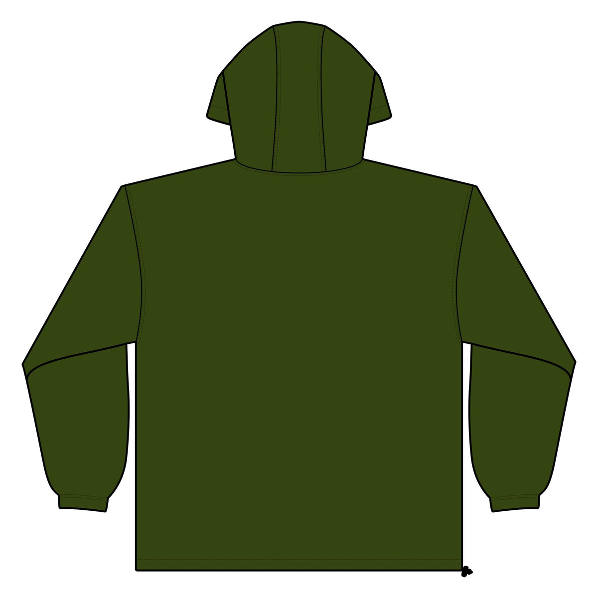 Unisex Lightweight Quarter-Zip Windbreaker Pullover Jacket – Crab Island Radio