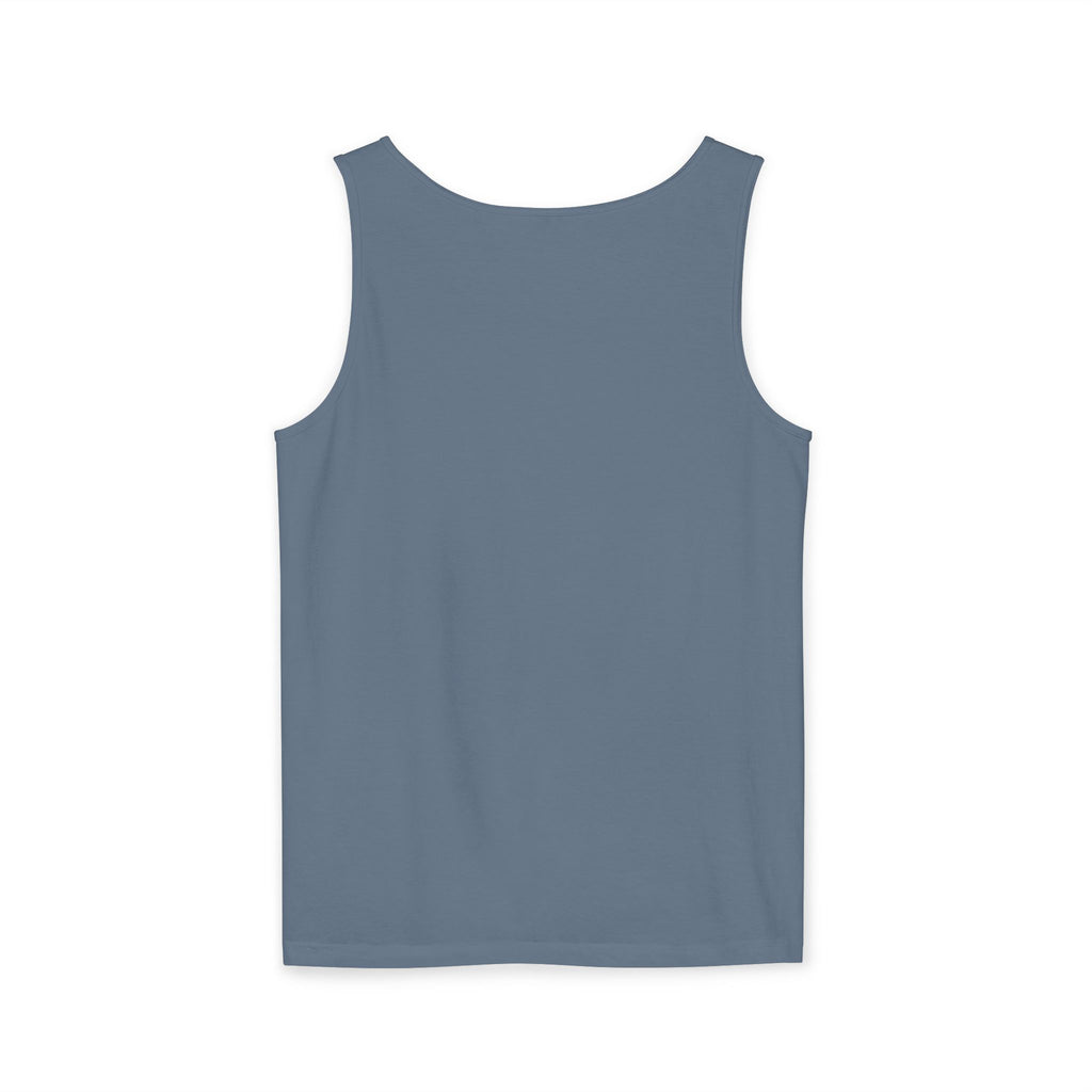 Crab Island Radio Men's Pirate Crab Tank Top - Blue Jean