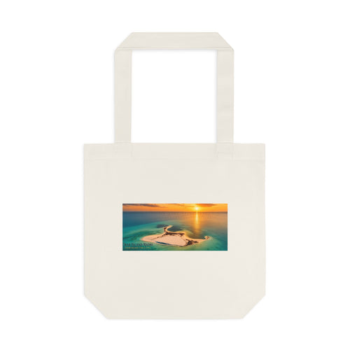 Crab Island Radio Island Sunset Tote