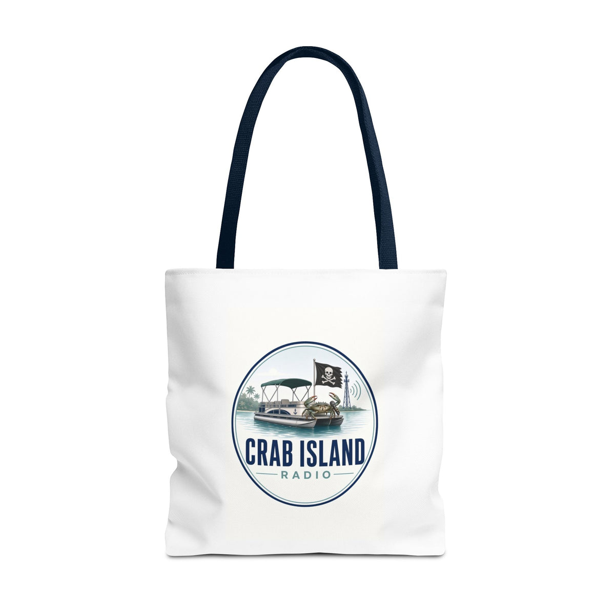 Tote Bag (AOP) – Crab Island Radio
