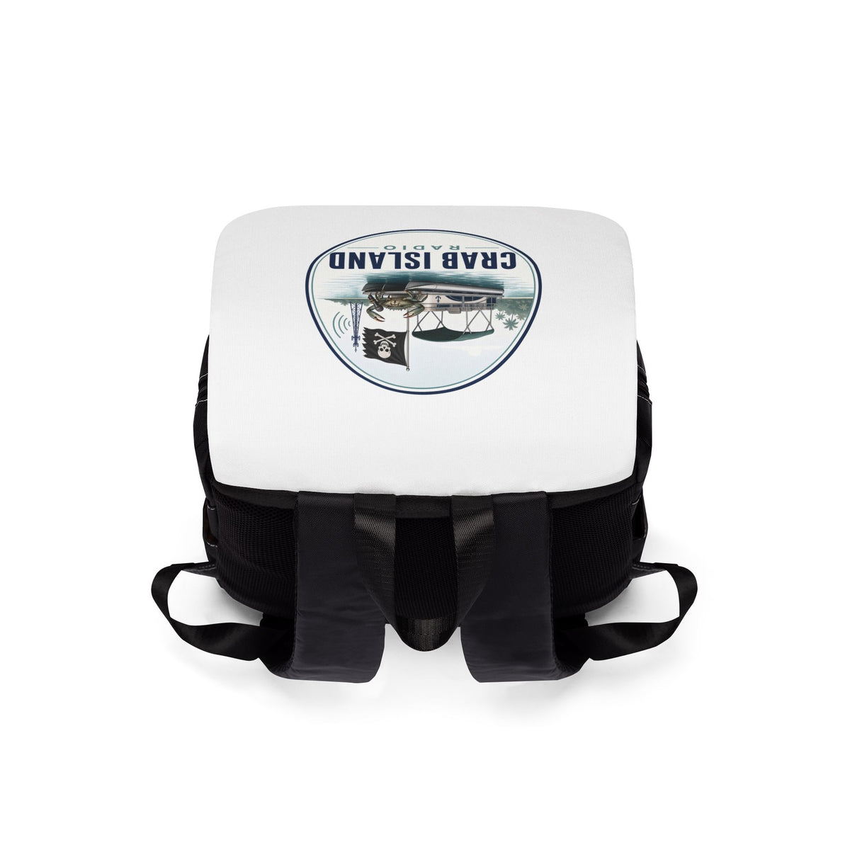 Unisex Casual Shoulder Backpack – Crab Island Radio
