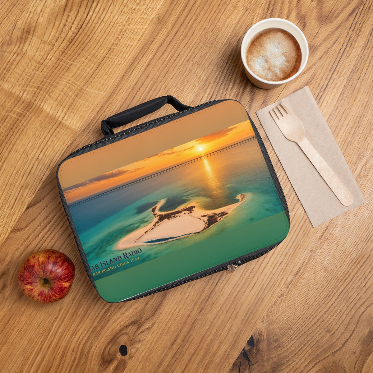 Insulated Lunch Bag – Island Sunset