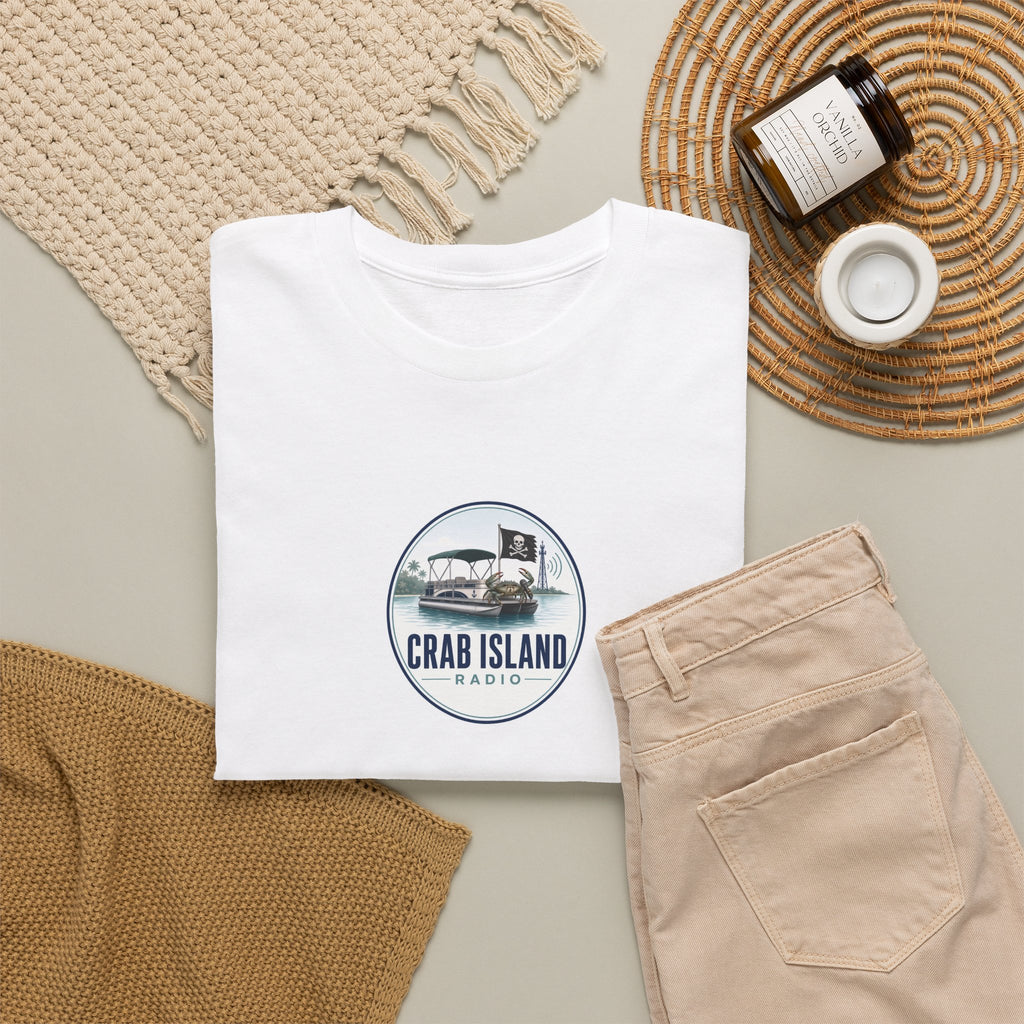 Crab Island Radio Island Sunset T-Shirt – Crab Island Circa 1964, Destin Florida