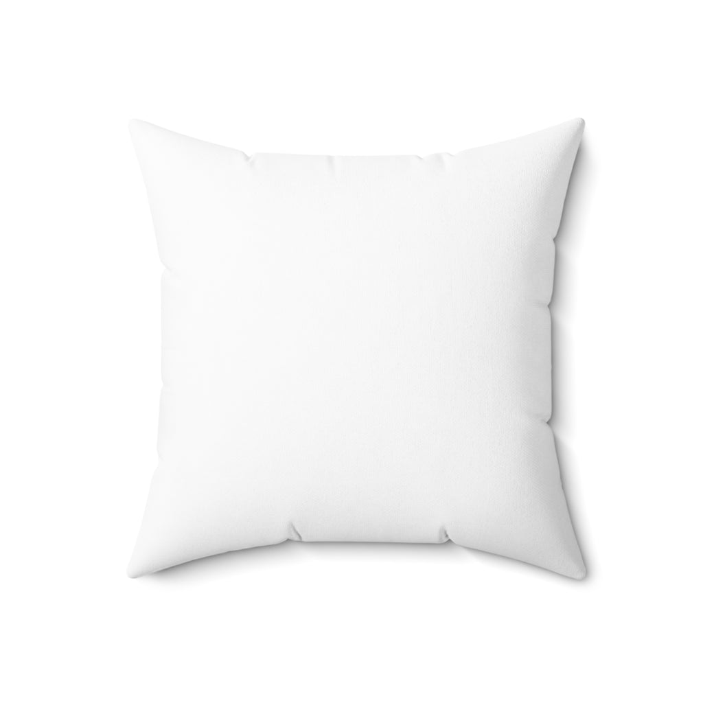 Spun Polyester Square Pillow – Crab Island Radio