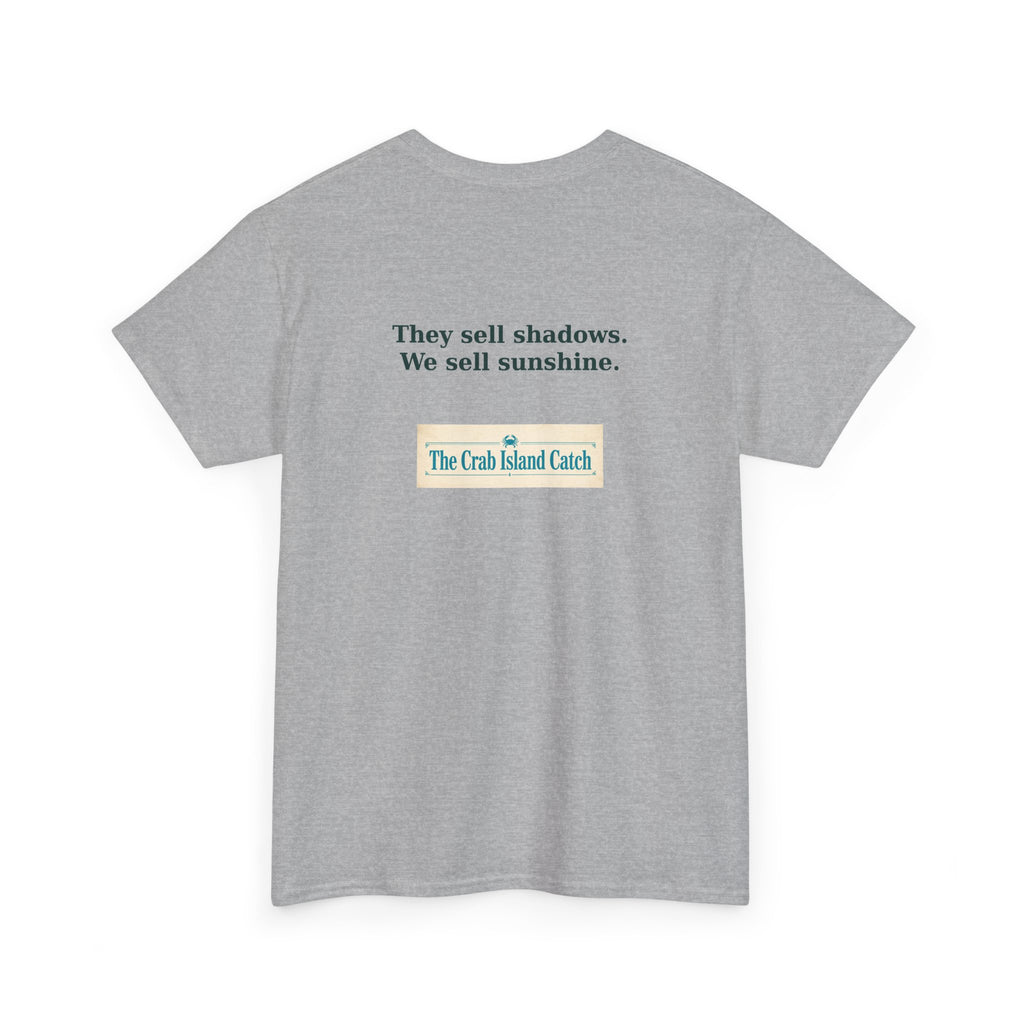 They Sell Shadows Tee – The Crab Island Catch