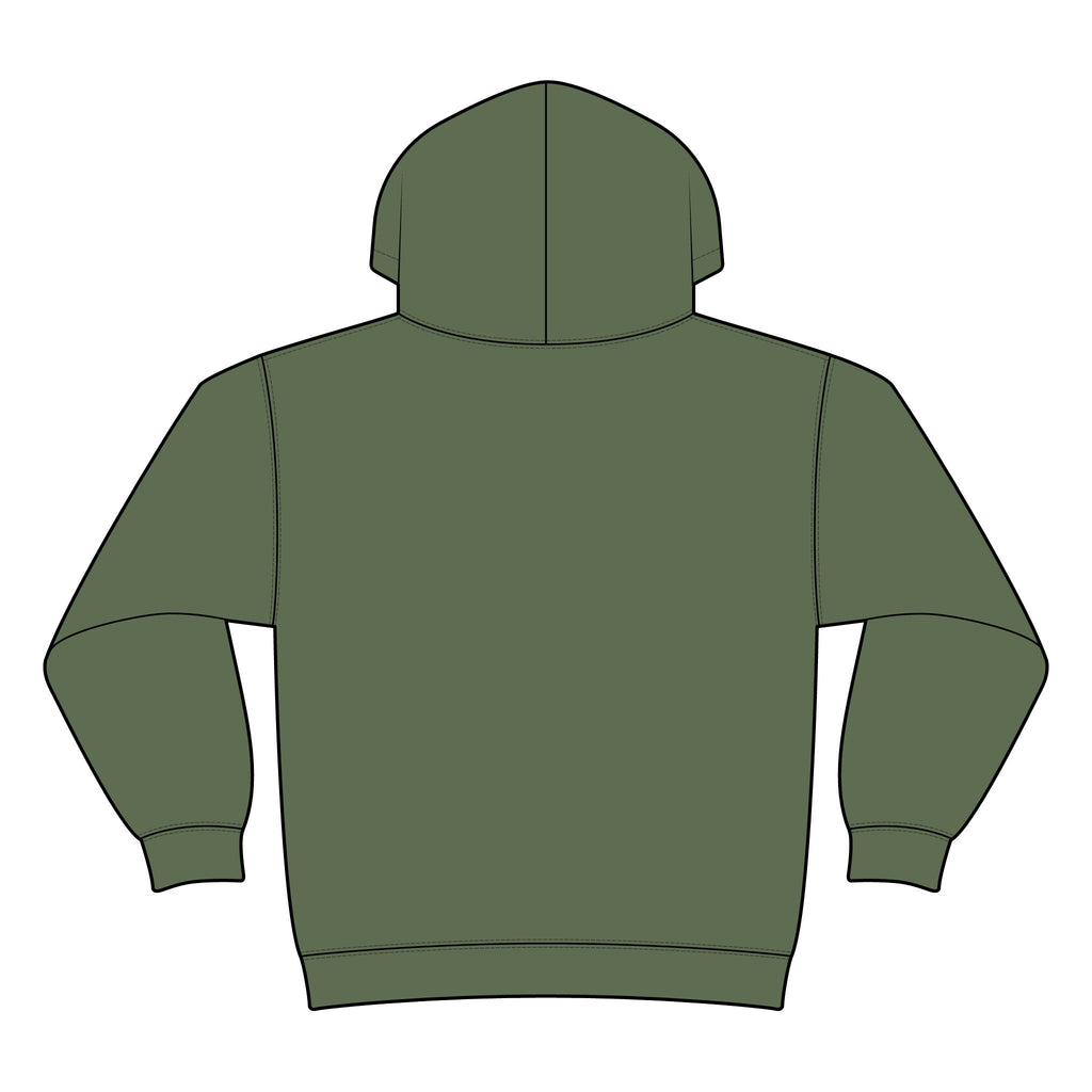 Stencil Camo Hood – Island Sunset