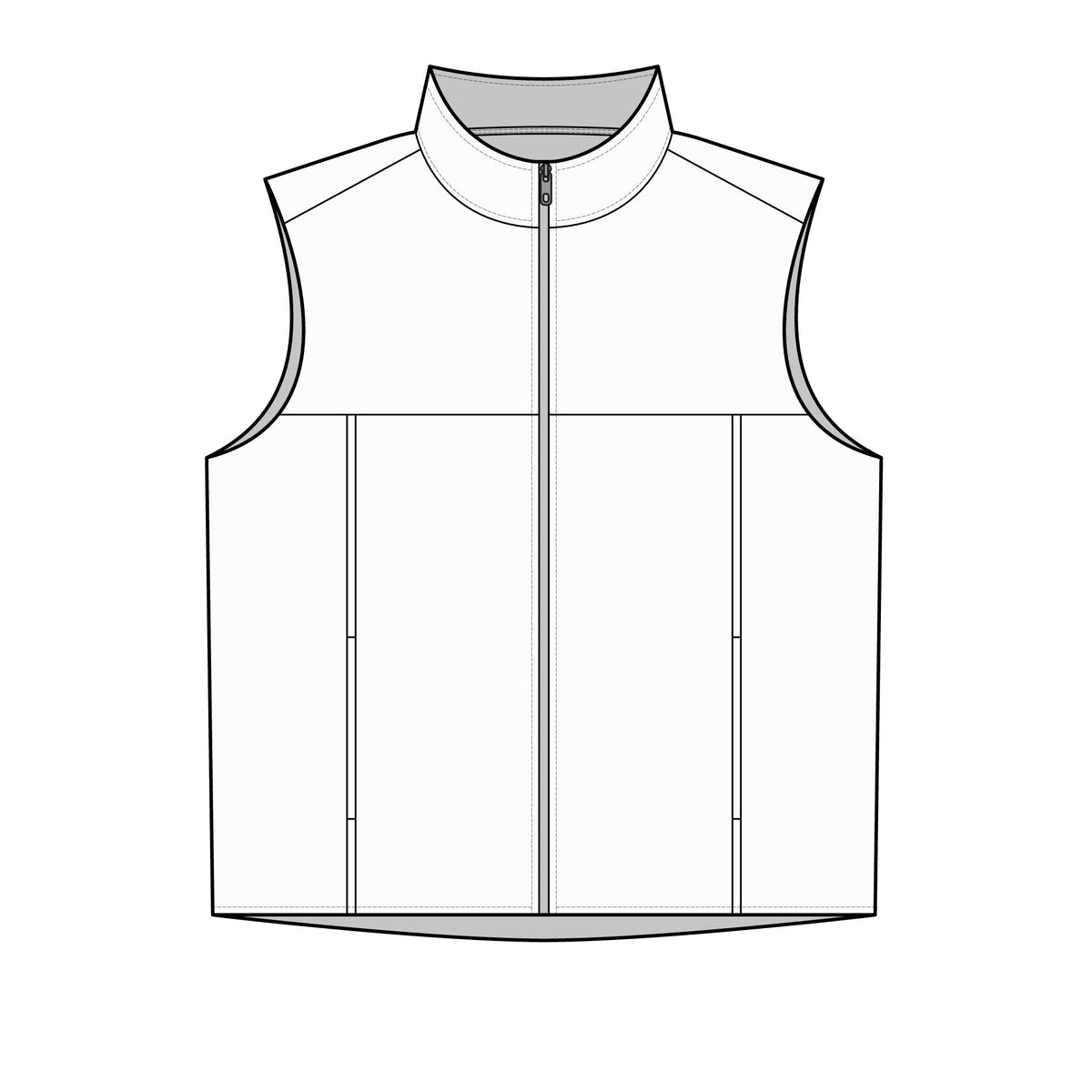 Women's Puffy Vest – Crab Island Radio