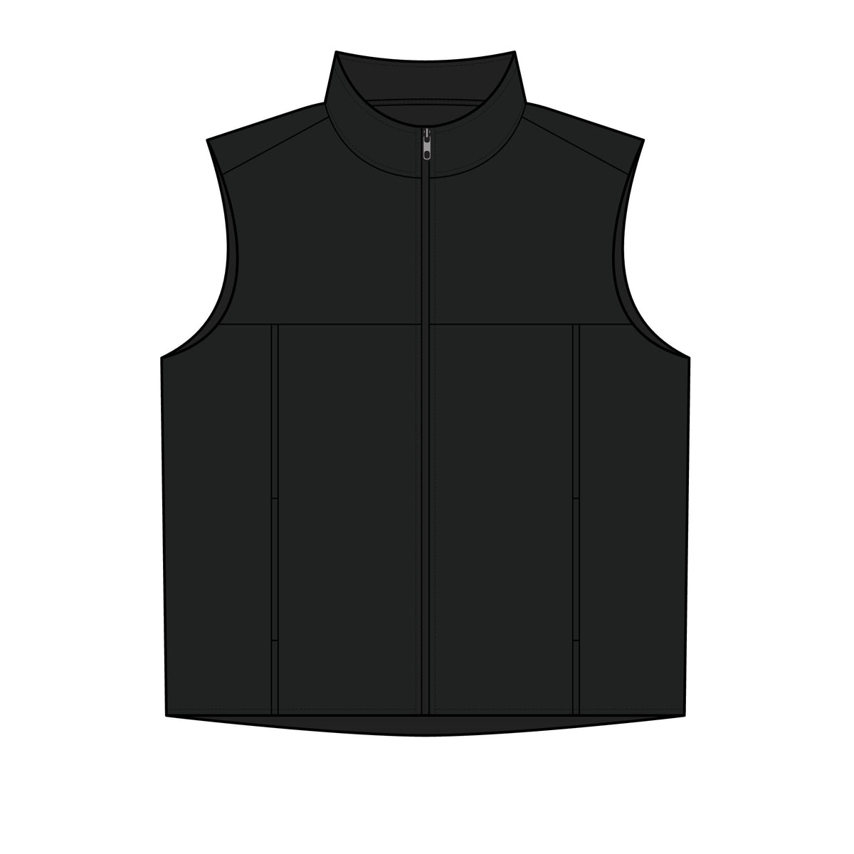 Women's Puffy Vest – Crab Island Radio