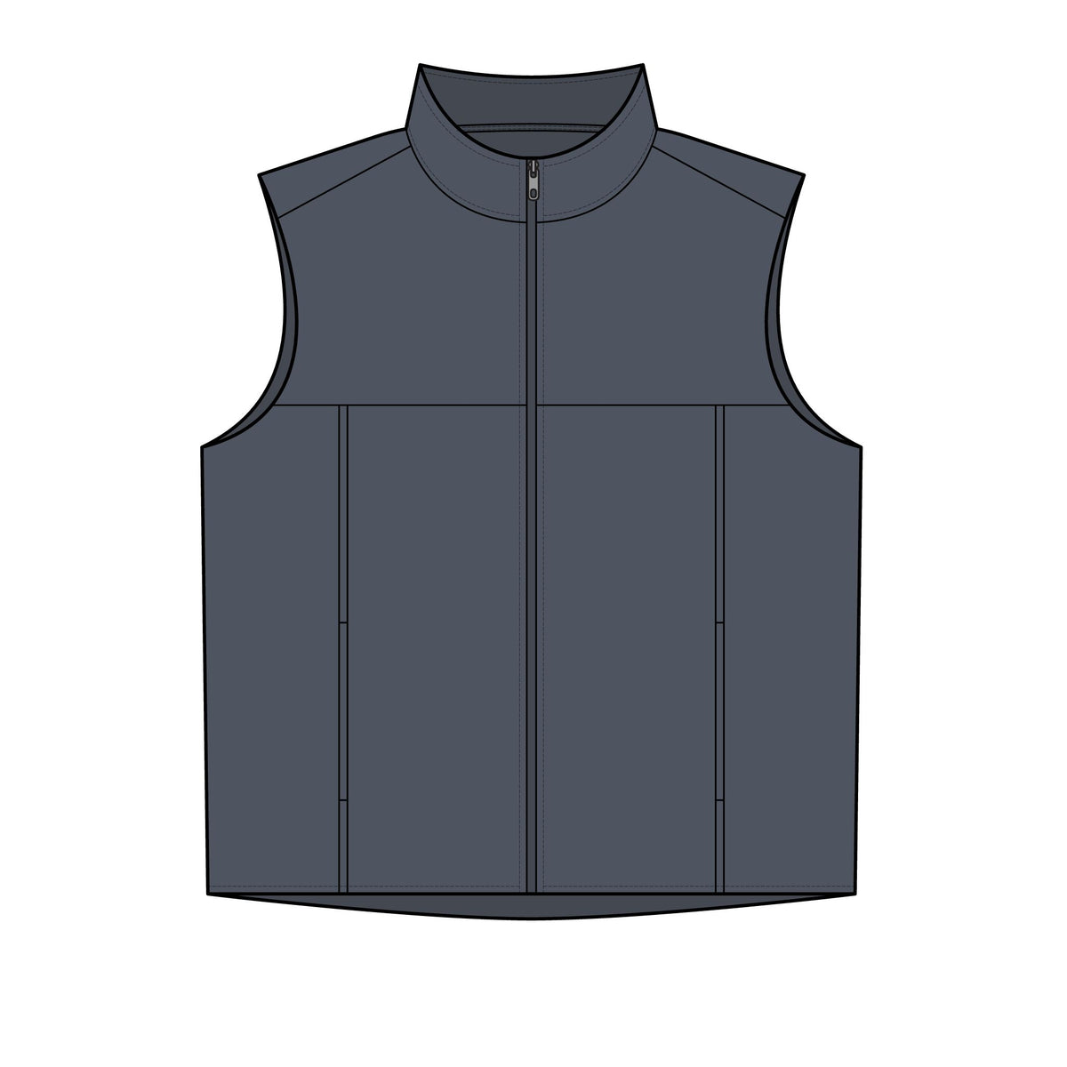 Women's Puffy Vest – Crab Island Radio