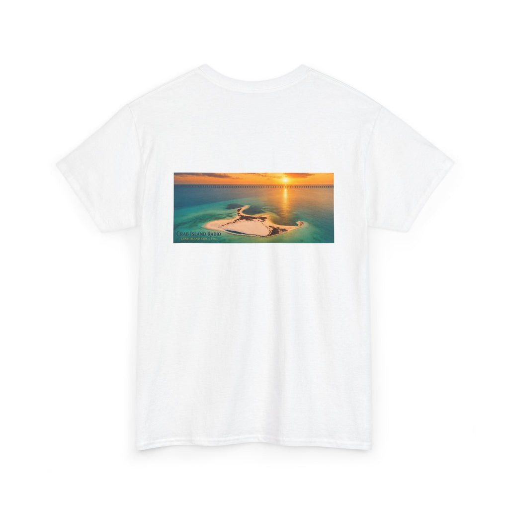 Crab Island Radio Island Sunset T-Shirt – Crab Island Circa 1964, Destin Florida