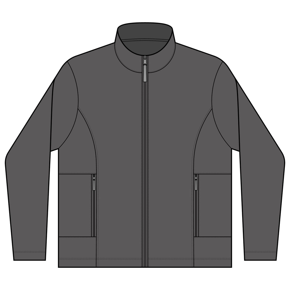 Collective Striated Fleece Jacket – Crab Island Radio