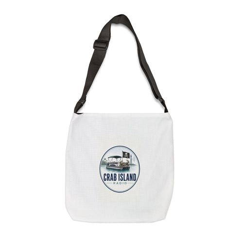 Adjustable Tote Bag (AOP) – Crab Island Radio
