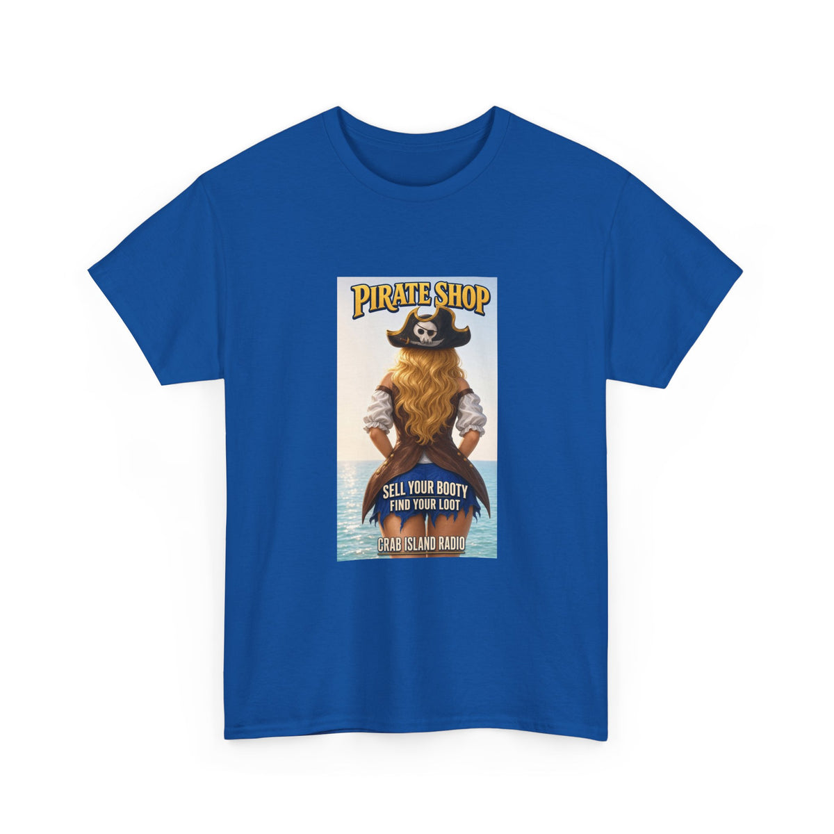 Crab Island Radio Pirate Shop Tee