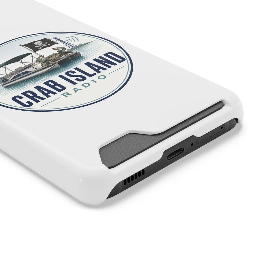 Phone Case With Card Holder – Crab Island Radio