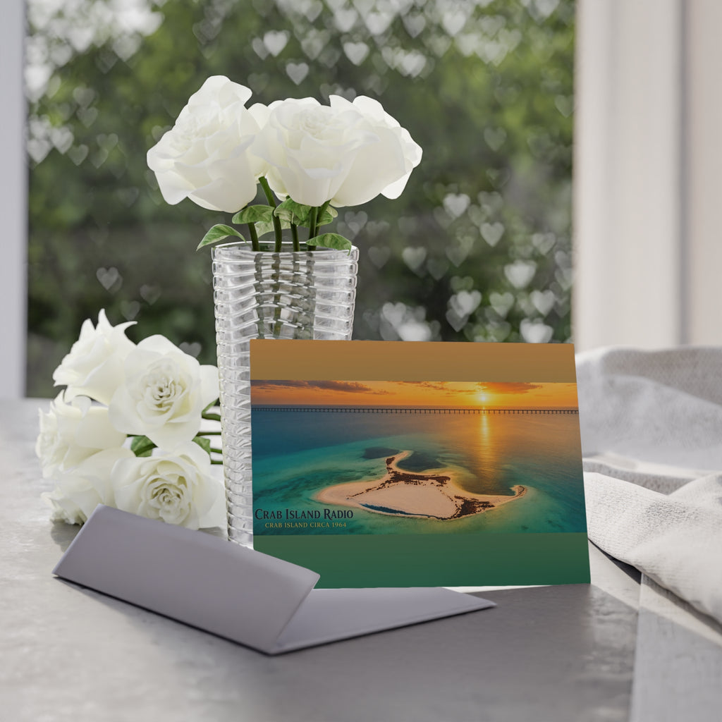 Holiday Cards (One-sided print) – Island Sunset
