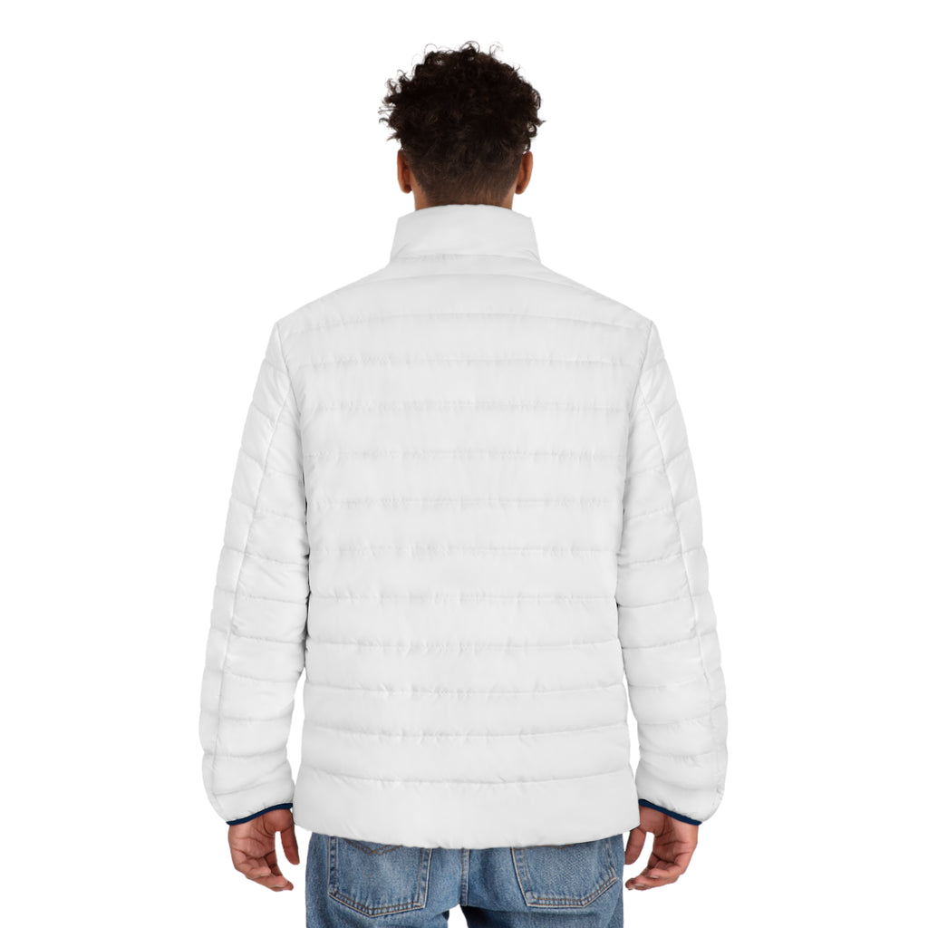 Men's Puffer Jacket (AOP) – Island Sunset
