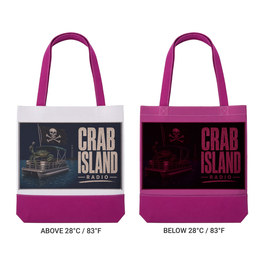 Thermochromic Tote Bag (AOP) – Pirate Crab