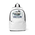 Unisex Fabric Backpack – Crab Island Radio