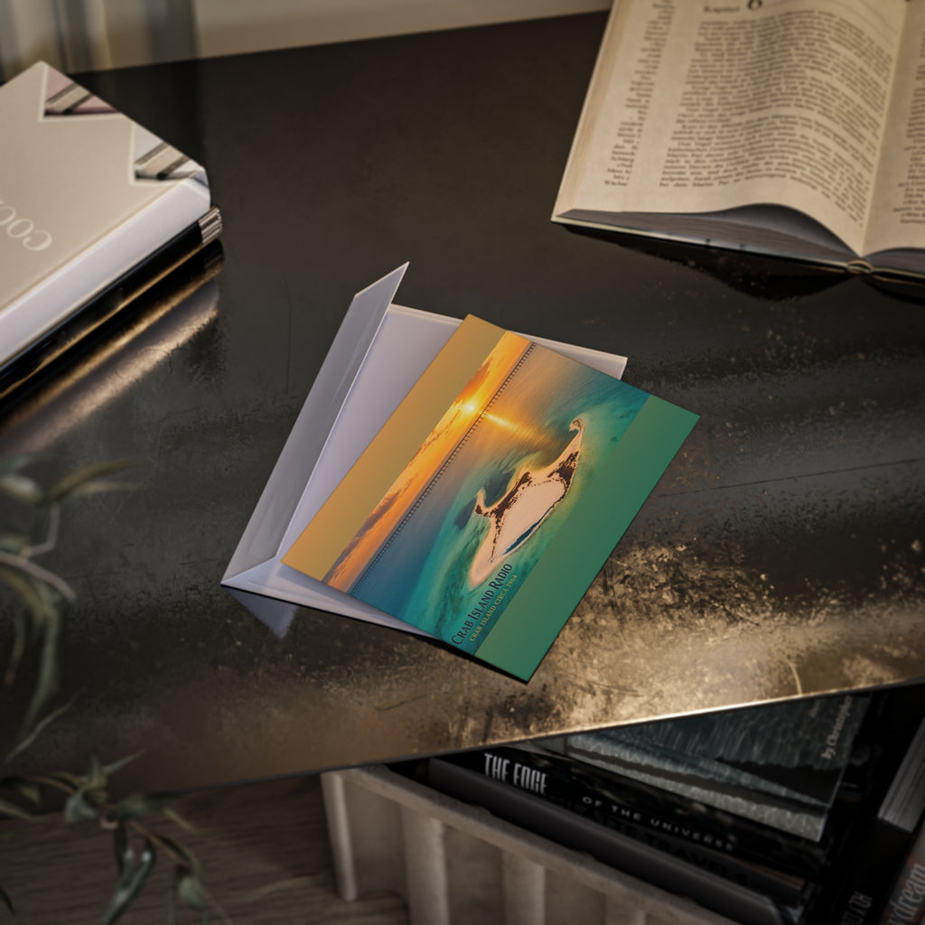 Holiday Cards (One-sided print) – Island Sunset