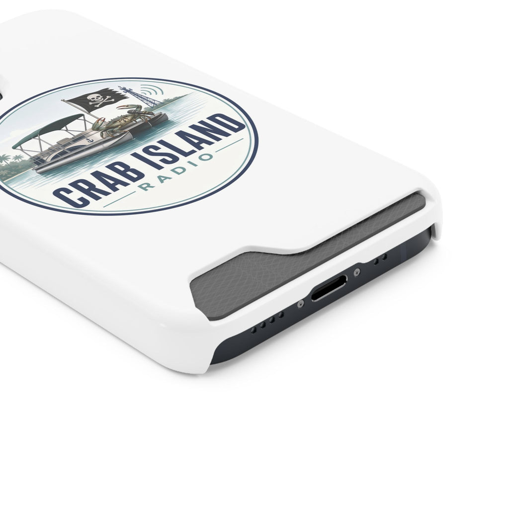 Phone Case With Card Holder – Crab Island Radio