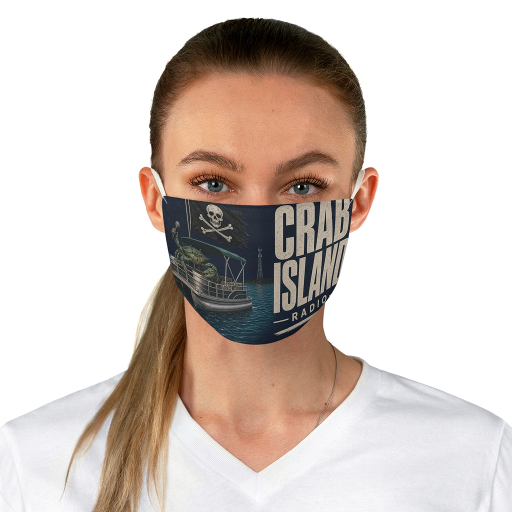 Fabric Face Mask – Pirate Crab