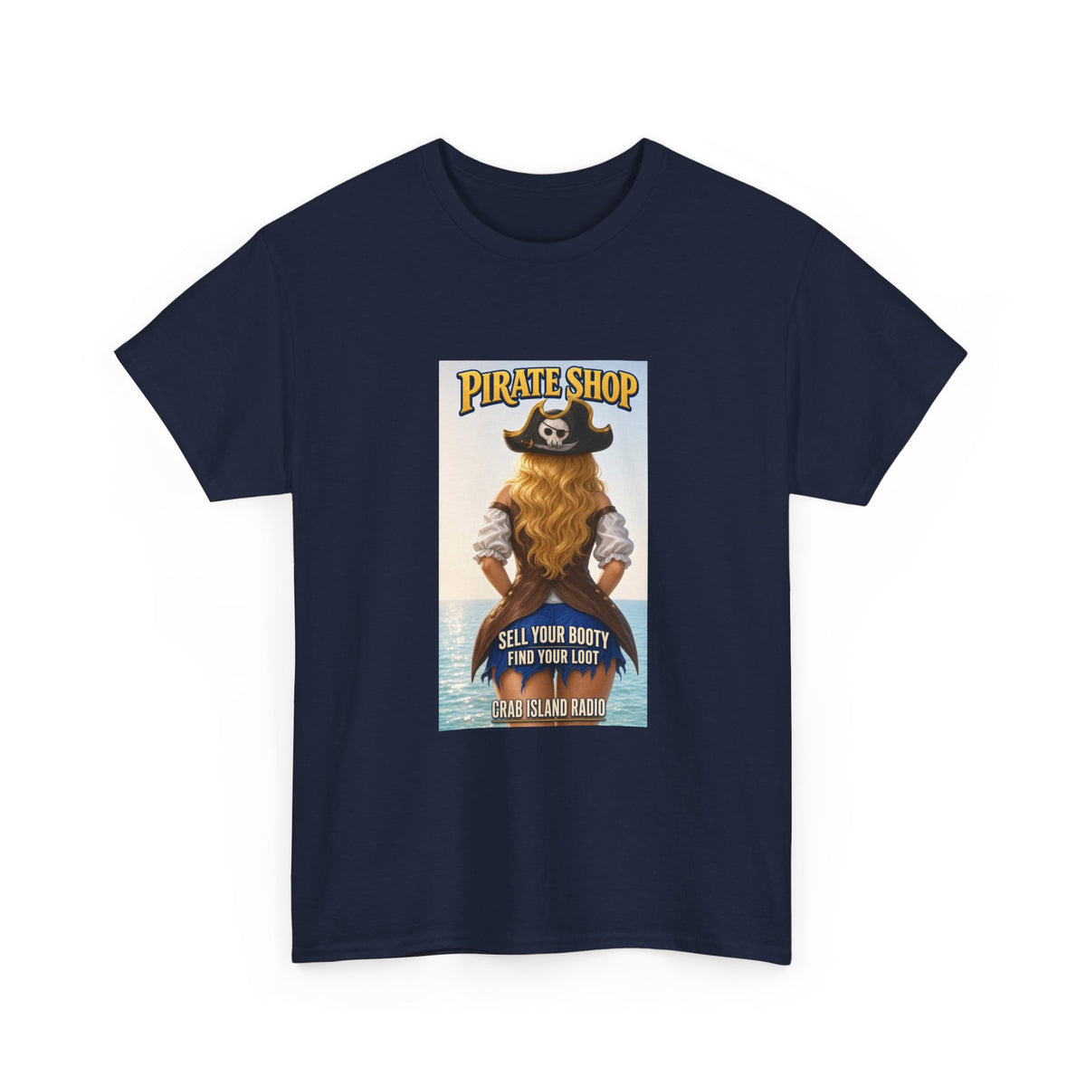 Crab Island Radio Pirate Shop Tee