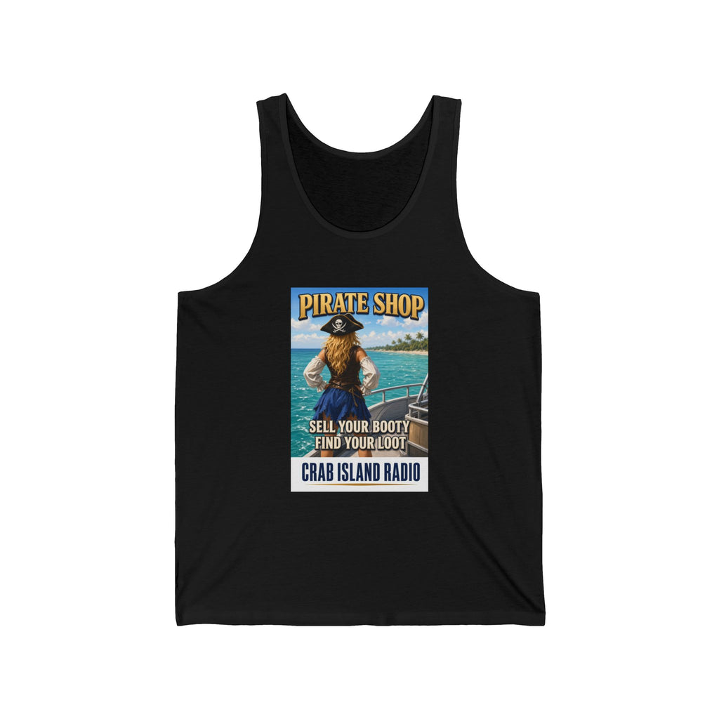 Crab Island Radio Pirate Shop Boat Tank