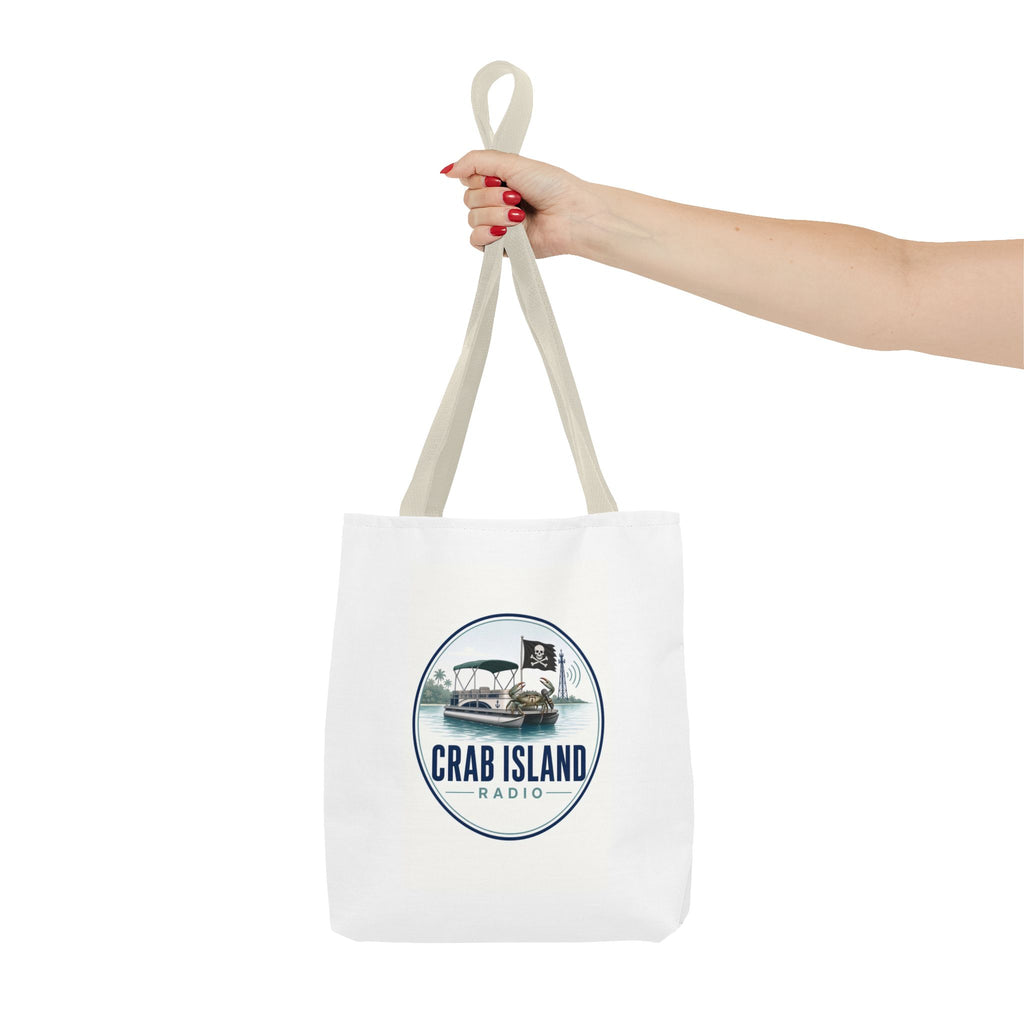 Tote Bag (AOP) – Crab Island Radio