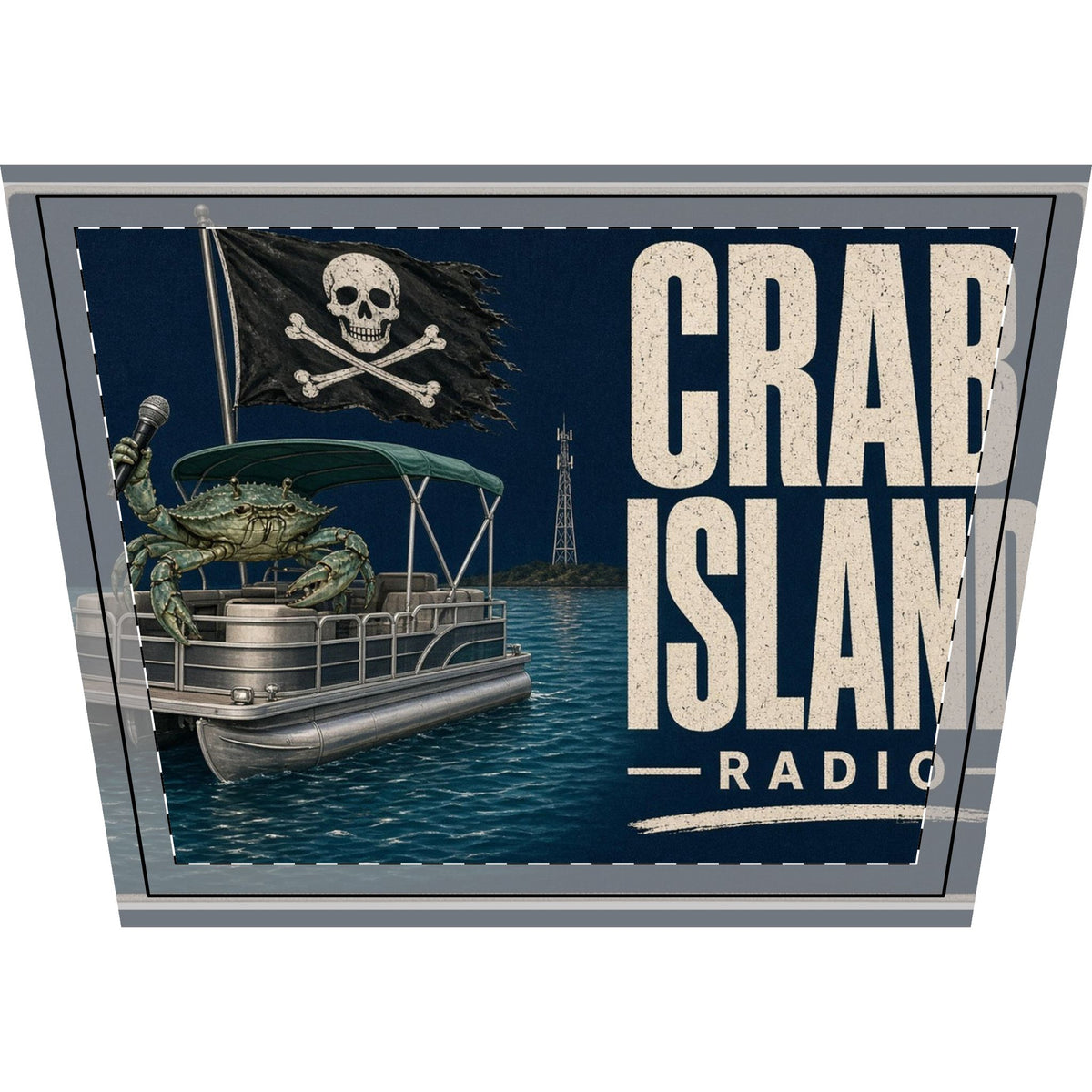 Leather Toiletry Bag – Pirate Crab
