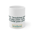 Breaking News Breaks Your Calm Mug – The Crab Island Catch 11oz