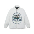 Women's Puffer Jacket (AOP) – Crab Island Radio
