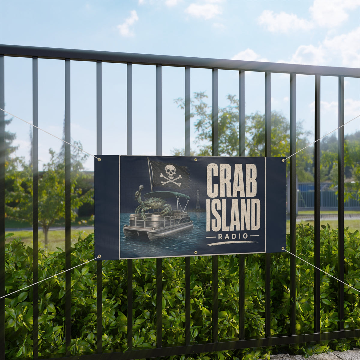 Matte Banner – Pirate Crab