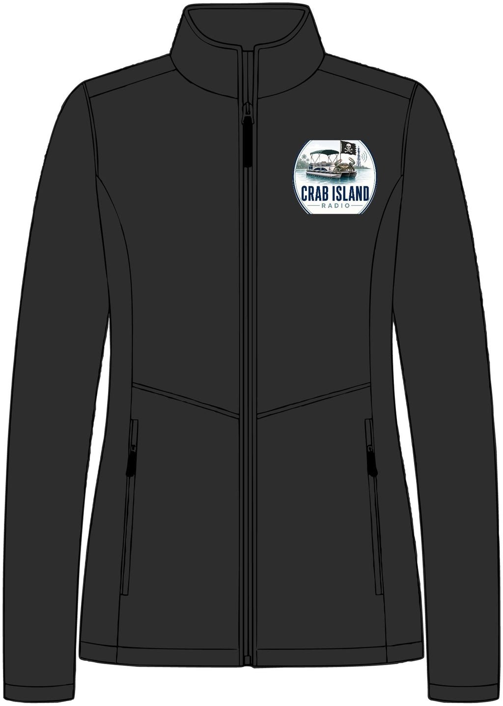 Women's Collective Soft Shell Jacket – Crab Island Radio