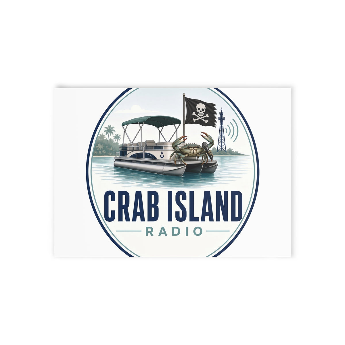 Holiday Cards (One-sided print) – Crab Island Radio