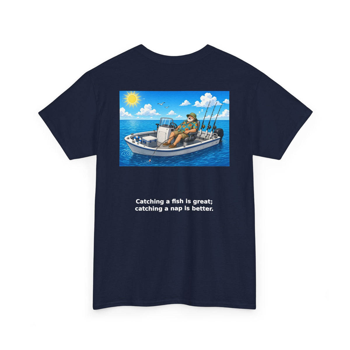 Crab Island Radio — Fish and Nap Tee