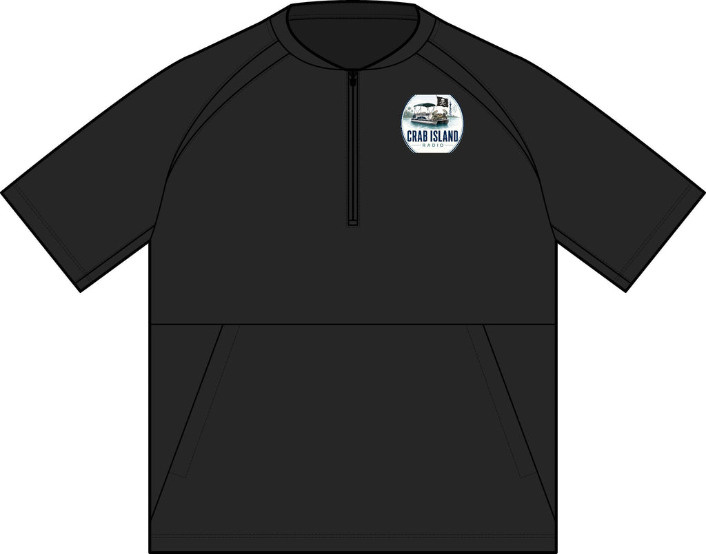 Repeat 1/2-Zip Short Sleeve Jacket – Crab Island Radio