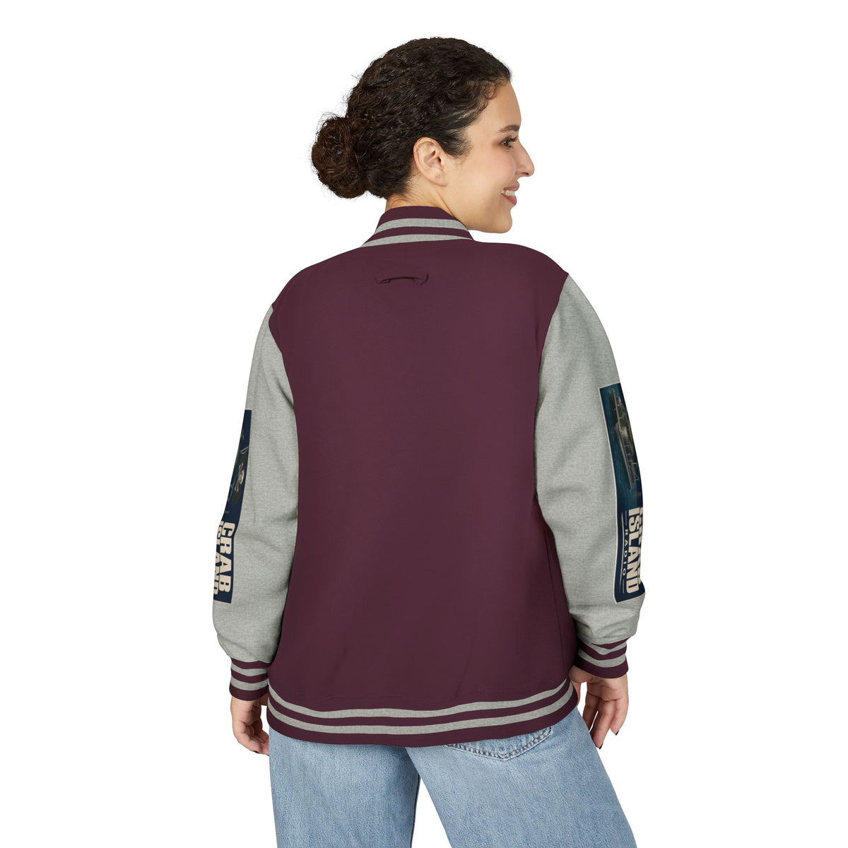 Unisex Heavyweight Letterman Jacket – Crab Island Radio