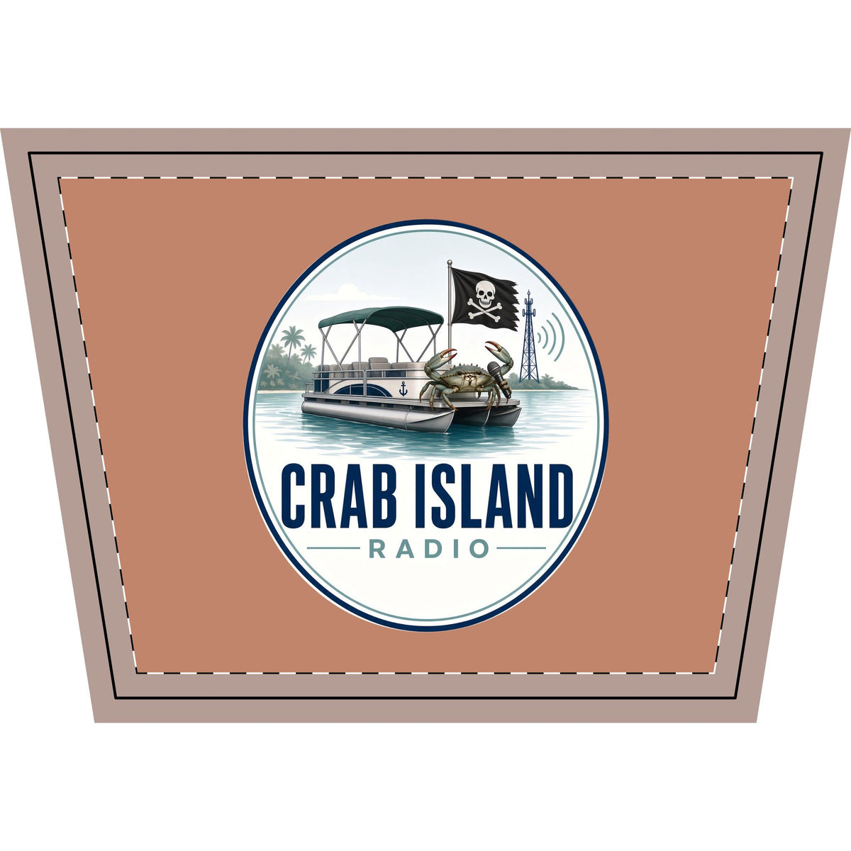 Leather Toiletry Bag – Crab Island Radio