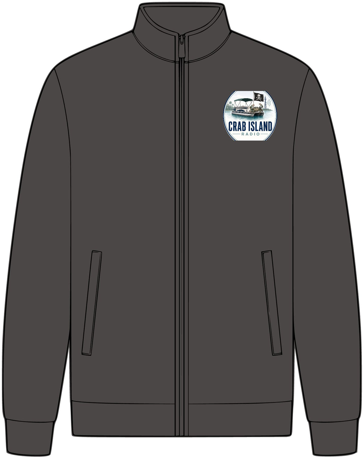 Interlock Full-Zip – Crab Island Radio