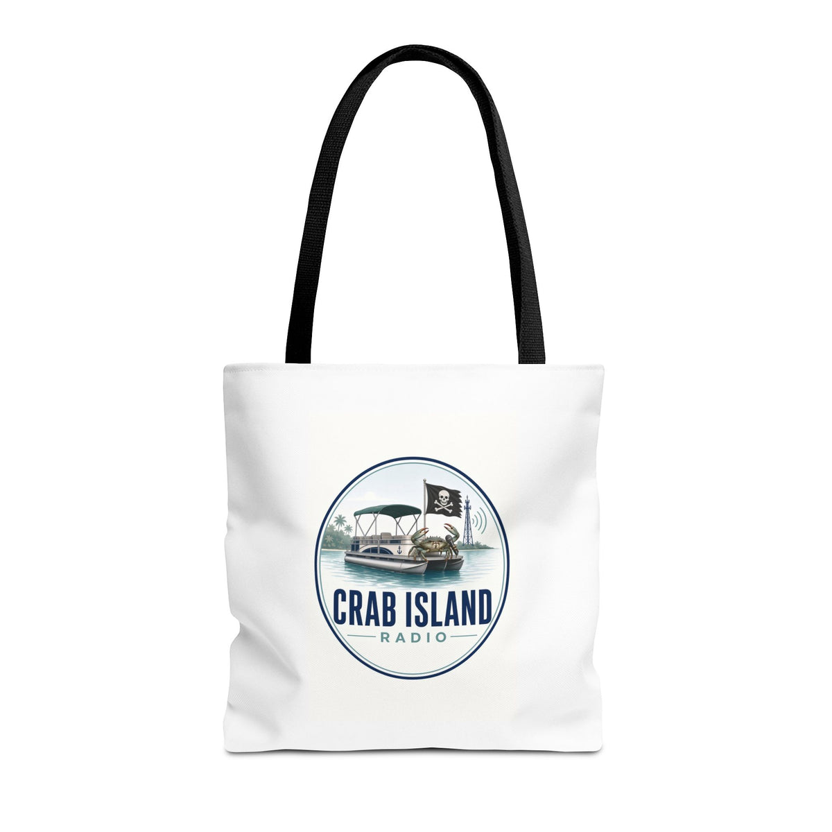 Tote Bag (AOP) – Crab Island Radio