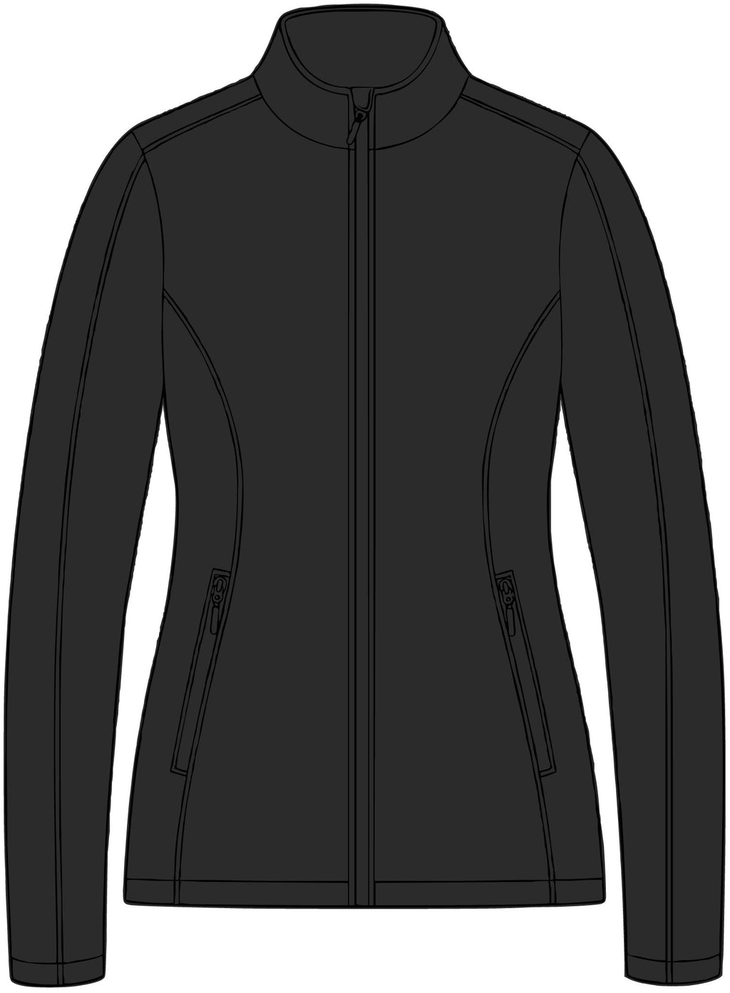 Women's Cruise Two-Layer Fleece Bonded Soft Shell Jacket – Crab Island Radio